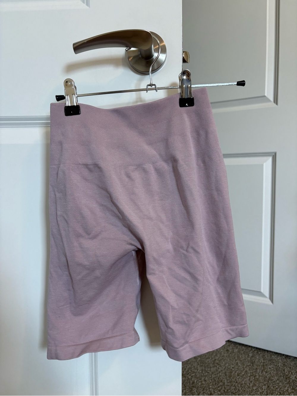 Alphalete Lavender High-Rise Bike Shorts